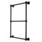Kingston Brass 24" x 32" Wall Mount Towel Rack, Matte Black DTM322430 - alternate 1